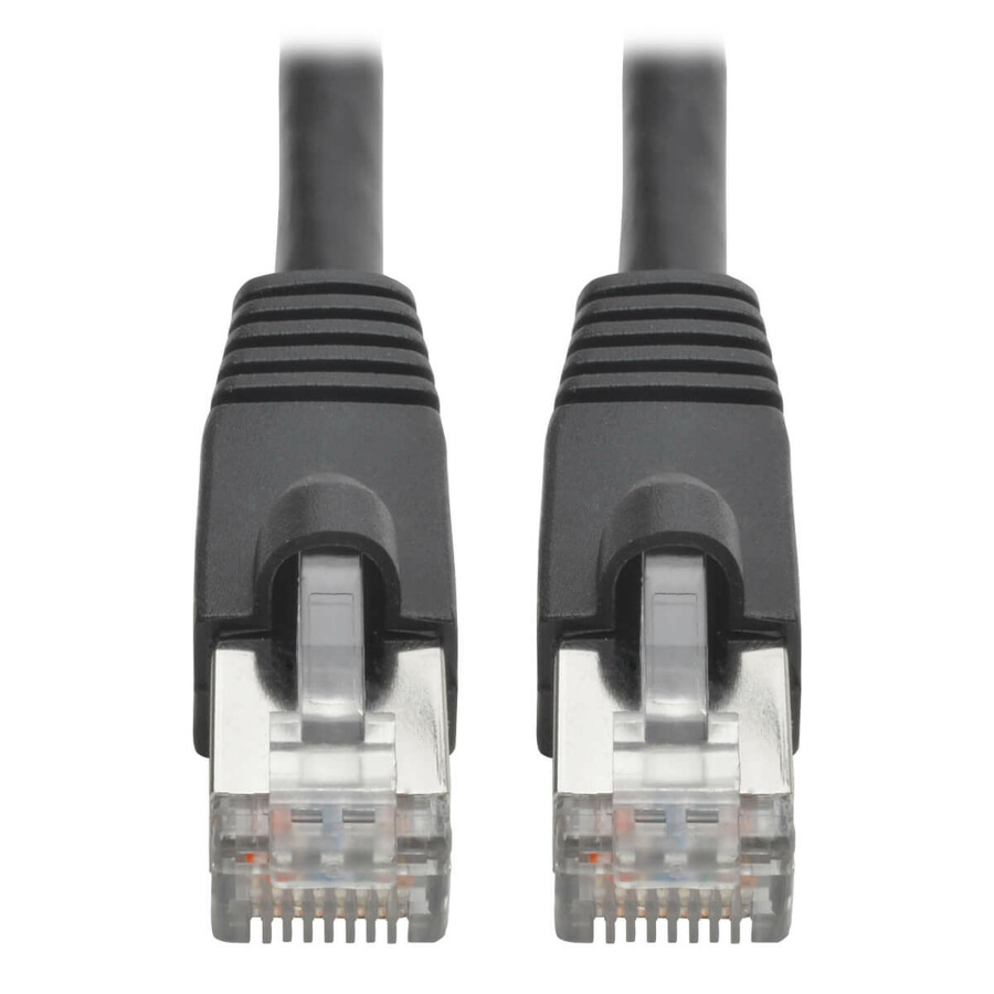 Tripp Lite by Eaton Cat6a 10G Snagless Shielded STP Ethernet Cable (RJ45 M/M) PoE Black 6 ft. (1.83 m)