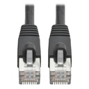 Tripp Lite by Eaton Cat6a 10G Snagless Shielded STP Ethernet Cable (RJ45 M/M) PoE Black 6 ft. (1.83 m)