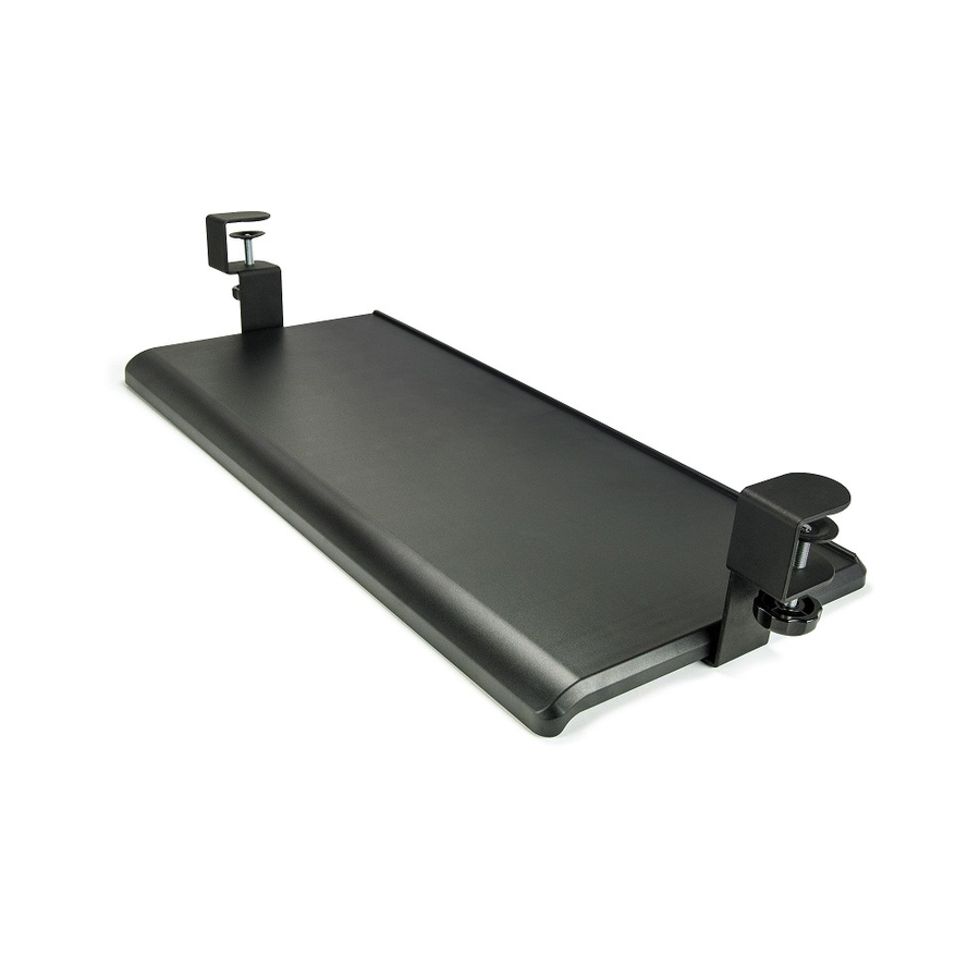 AIDATA EXTRA WIDE DESK CLAMP KEYBOARD TRAY