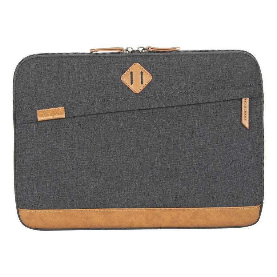 Targus Strata III TBS93004GL Carrying Case (Sleeve) for 14" Notebook - Gray, Brown