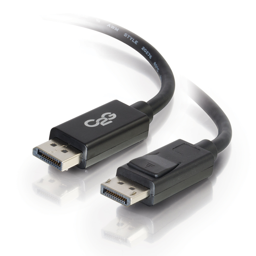 C2G 10ft 8K DisplayPort Cable with Latches - M/M