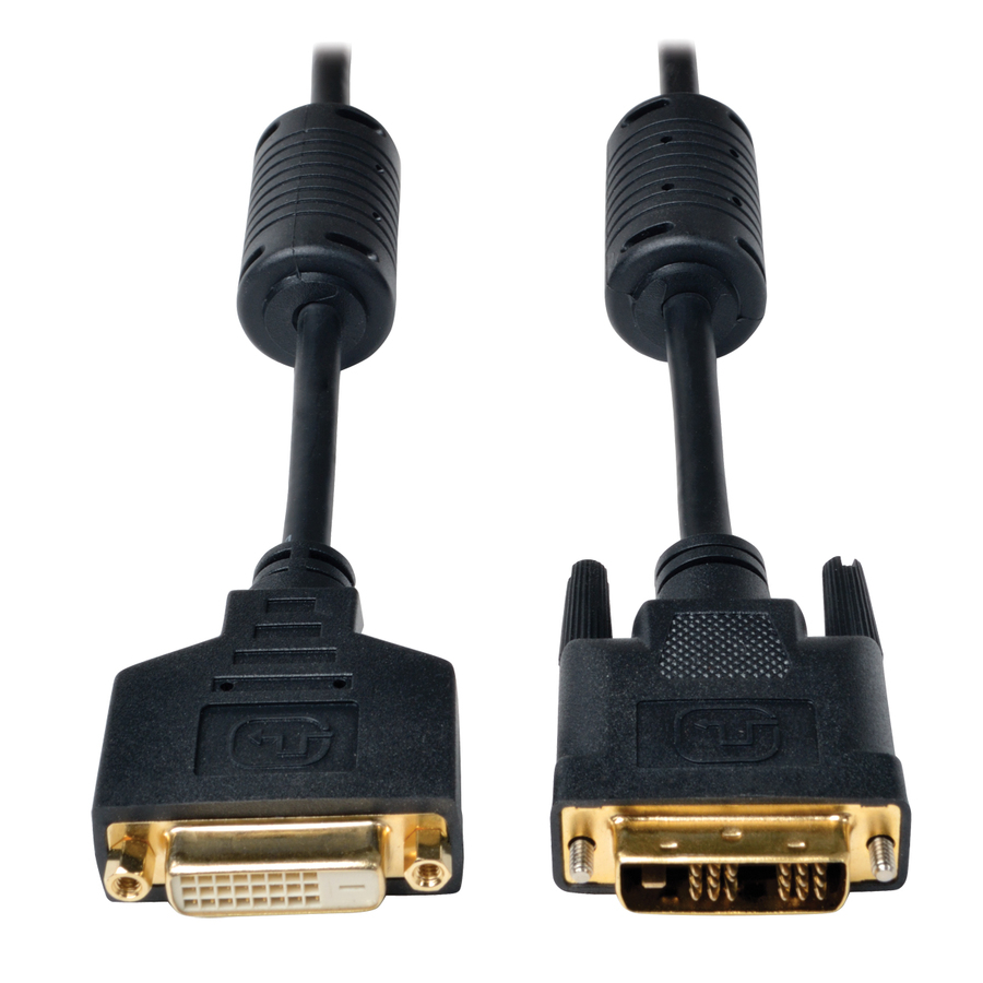 Eaton Tripp Lite Series DVI Single Link Extension Cable, Digital TMDS Monitor Cable (DVI-D M/F), 6 ft. (1.83 m)