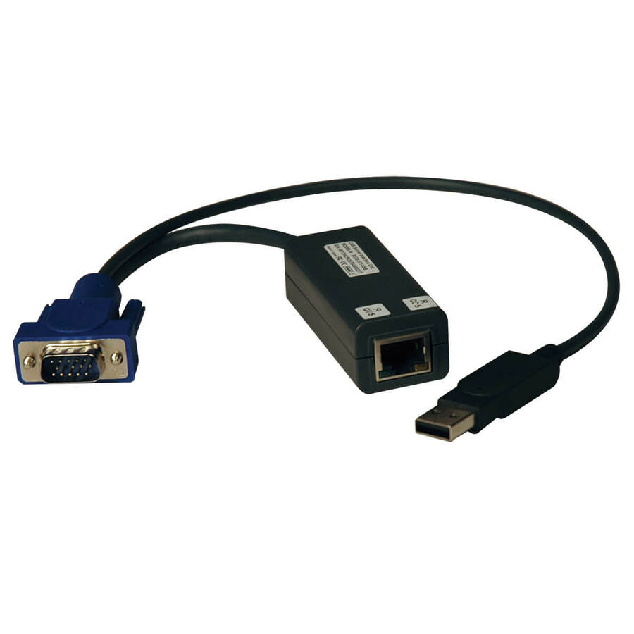Tripp Lite by Eaton KVM Switch USB Server Interface Unit HD15 USB RJ45 8 Pack TAA