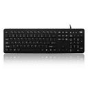 Adesso Antimicrobial Waterproof Desktop Keyboard