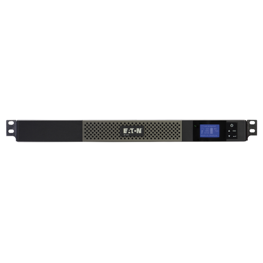 Eaton 5P UPS 1000VA 770W 120V Line-Interactive UPS, 5-15P, 5x 5-15R Outlets, True Sine Wave, Cybersecure Network Card Option, 1U