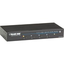Black Box 4 x 1 DVI Switch with Audio