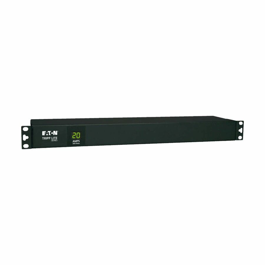 Tripp Lite by Eaton PDU 2.4kW Single-Phase Local Metered PDU 120V (12 5-15/20R) L5-20P / 5-20P 120V Input 15 ft. (4.57 m) Cord 1U Rack-Mount