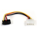 StarTech 6in 4 Pin LP4 to Right Angle SATA Power Cable Adapter