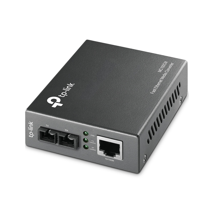 TP-LINK MC100CM - Fast Ethernet SFP to RJ45 Fiber Media Converter