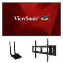 ViewSonic CDE4330 43" 4K UHD Wireless Presentation Display 24/7 Commercial Display with Portrait Landscape, USB C, Wifi/BT Slot, RJ45 and RS232 - Commercial Display CDE4330 - 4K, 24/7 Operation, Integrated Software, 4GB RAM, 32GB Storage - 450 cd/m2 - 43"