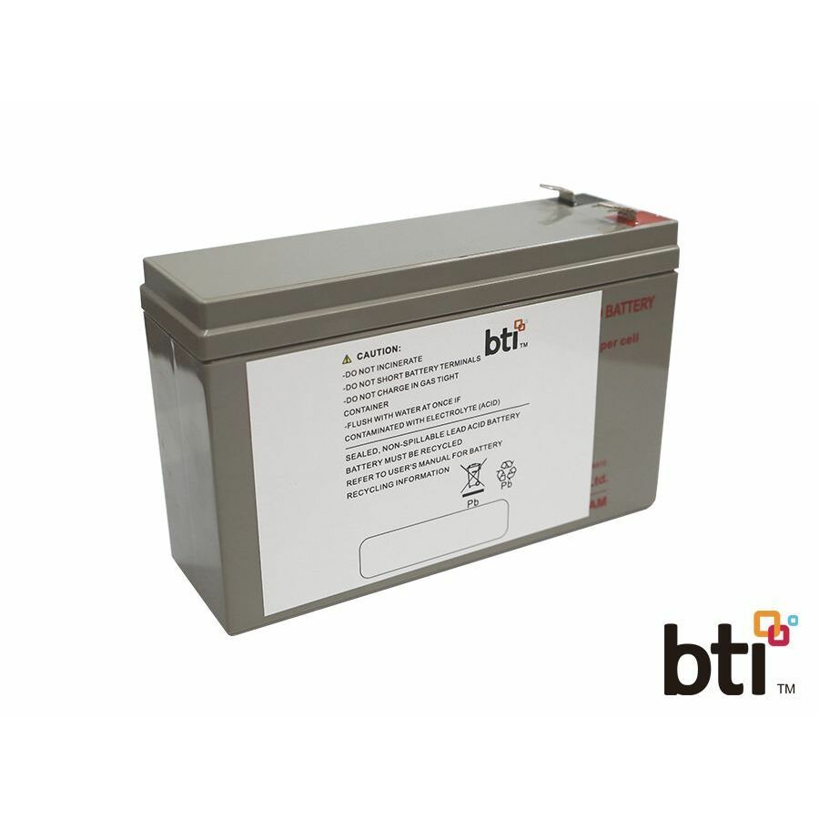 BTI APCRBC154-SLA154 SEALED LEAD ACID BATTERY FOR APC RBC154 - 2yr Warranty - BACK-UPS BE600M1, BACK-UPS BE600M1-LM, BACK-UPS BE670M1, BACK-UPS BN650M1, BACK-UPS BN650M1-CA