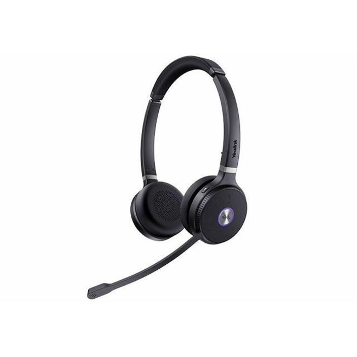 Yealink WH66 Headset - Microsoft Teams Certification - Stereo - Wireless - Bluetooth/DECT - 393.7 ft - 32 Ohm - 20 Hz to 20 kHz - Over-the-head, On-ear - Binaural - Supra-aural - Omni-directional Microphone