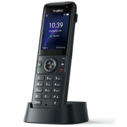 Yealink AX83H IP Phone - Cordless - Wi-Fi, Bluetooth - 5 Multiple Conferencing - Wall Mountable, Stand Mountable