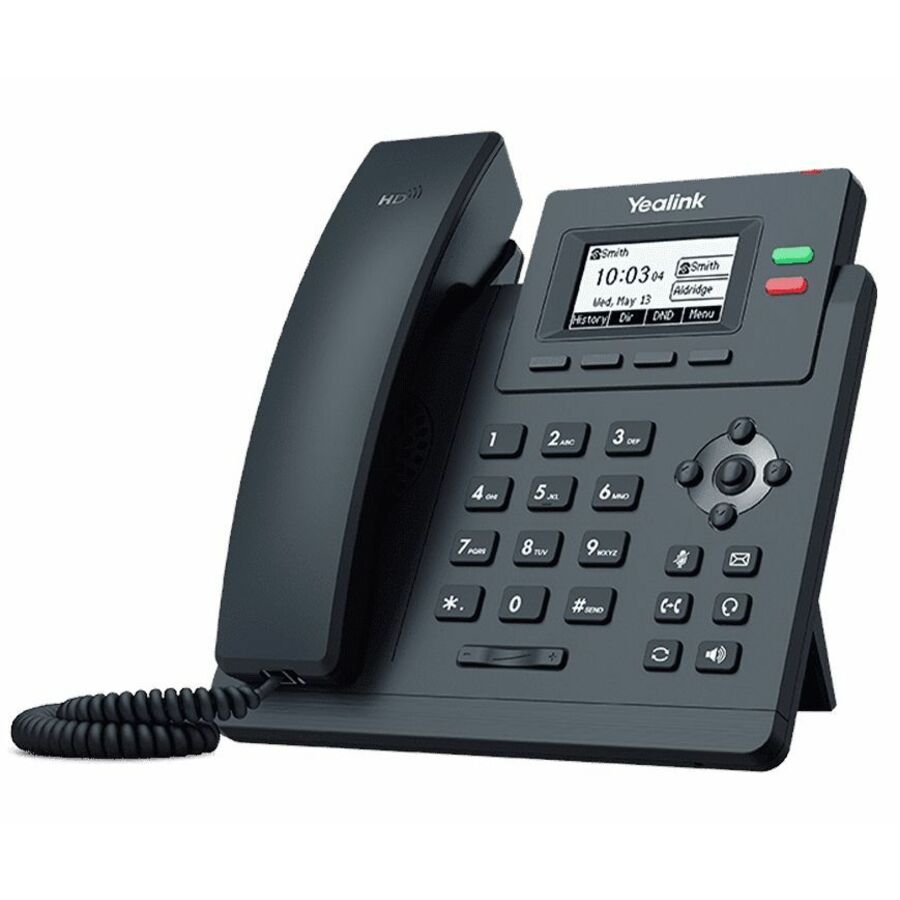 Yealink SIP-T31G IP Phone - Corded - Corded - Wall Mountable - Classic Gray