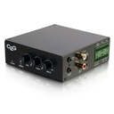 C2G 50 Watt Audio Amplifier - 25/70V - Plenum Rated - 20 kHz - 100 Hz to 20 kHz