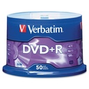 Verbatim AZO DVD+R 4.7GB 16X with Branded Surface - 50pk Spindle
