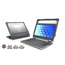 MAXCases Extreme Shell-FL Chromebook Case for Dell 3100/3110/3120 Chromebook 2:1 Convertible 11.6" (Grey)