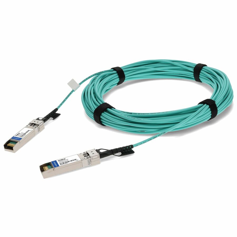 AddOn Dell 470-ABMJ Compatible TAA Compliant 10GBase-AOC SFP+ Active Optical Cable (850nm, MMF, 20m)