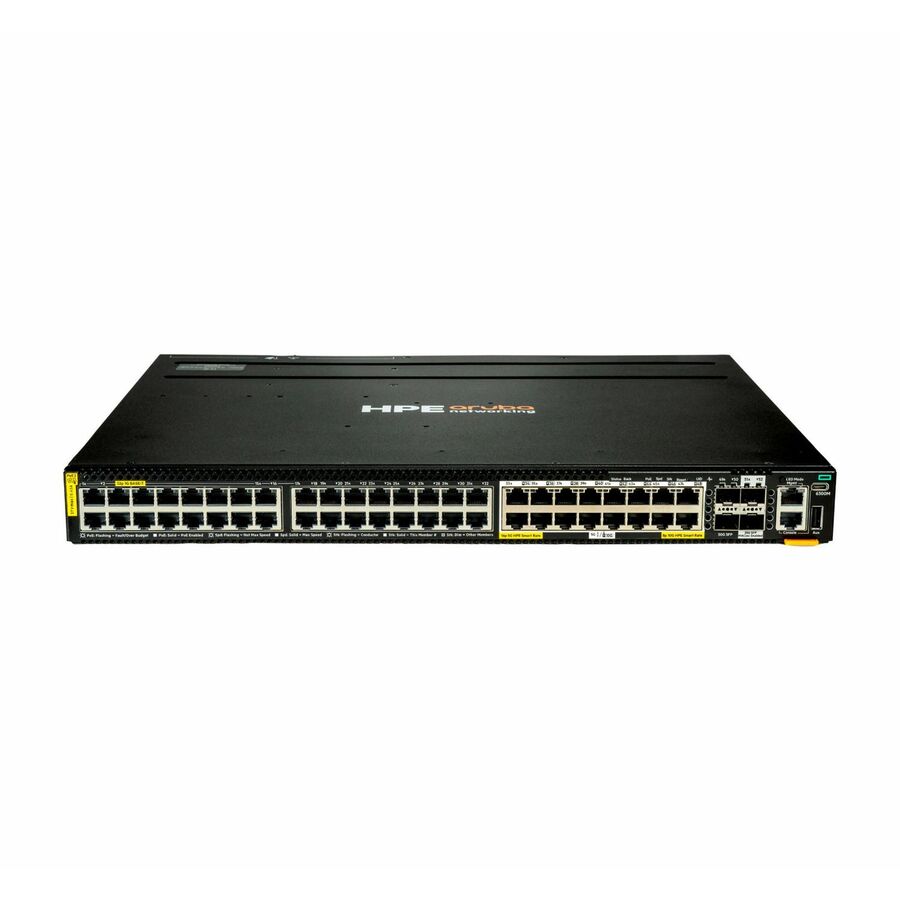 Aruba CX 6300M 32p 1G 16p SmtRt 5G Class8 PoE 2p SFP56 50G 2p SFP28 25G MACsec Switch