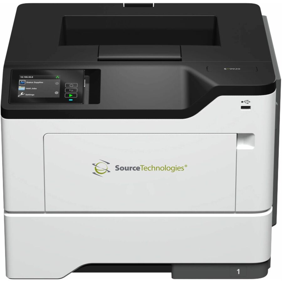 Source Technologies ST9920 Wired/Wireless Laser Printer - Monochrome