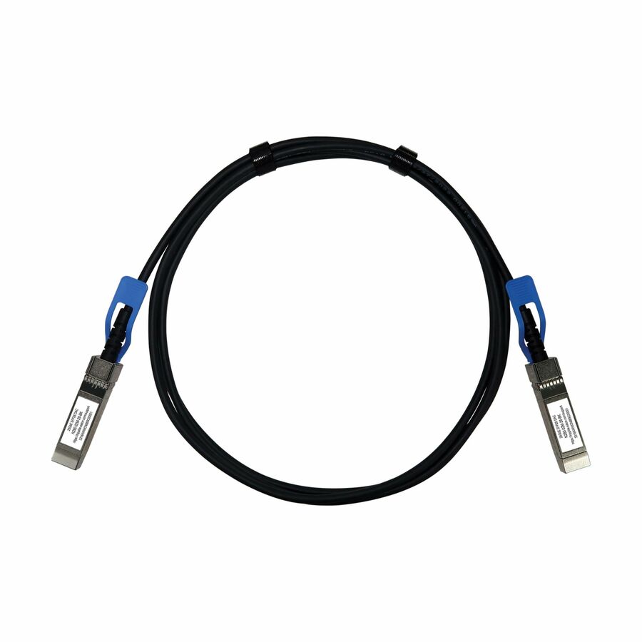 Tripp Lite by Eaton series SFP28 to SFP28 25GbE Passive Twinax Copper Cable (M/M), SFP-H25G-CU2M Compatible, Black, 2 m (6.6 ft.)