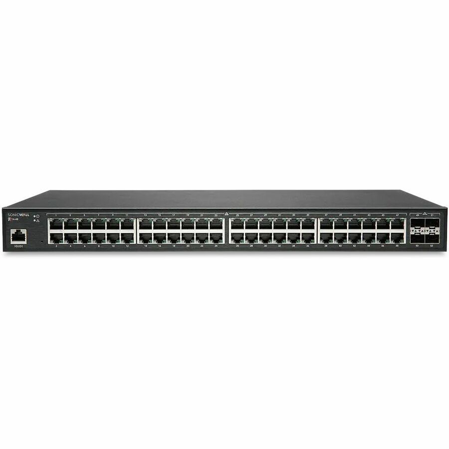 SonicWall SWITCH SWS14-48 WITH WIRELESS NETWORK MANAGEMENT ESSENTIAL AND SUPPORT 3YR