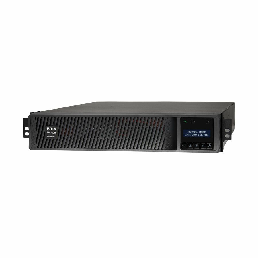 Eaton Tripp Lite Series SmartPro 1440VA 1440W 120V Line-Interactive Sine Wave UPS - 8 Outlets, Extended Run, Network Card Option, LCD, USB, DB9, 2U Rack/Tower, TAA
