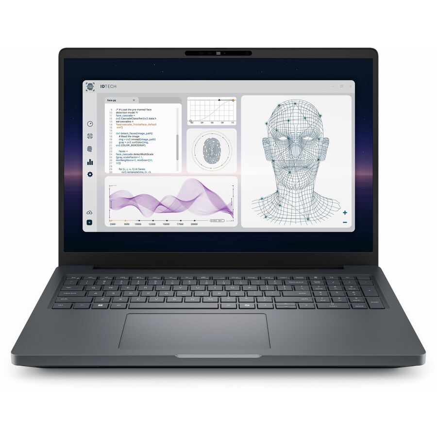 Dell Pro Max Plus MB16250 16" Mobile Workstation - Full HD Plus - 120 Hz - Intel Core Ultra 7 265HX - vPro Technology - Intel Evo Platform - 64 GB - 1 TB SSD - English (US) Keyboard - Smart Card Reader - Magnetite