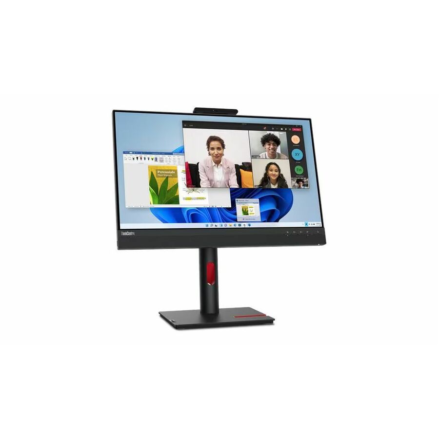 Lenovo ThinkCentre TIO-24 Gen5 24" Class Webcam Full HD LED Monitor - 16:9 - Black