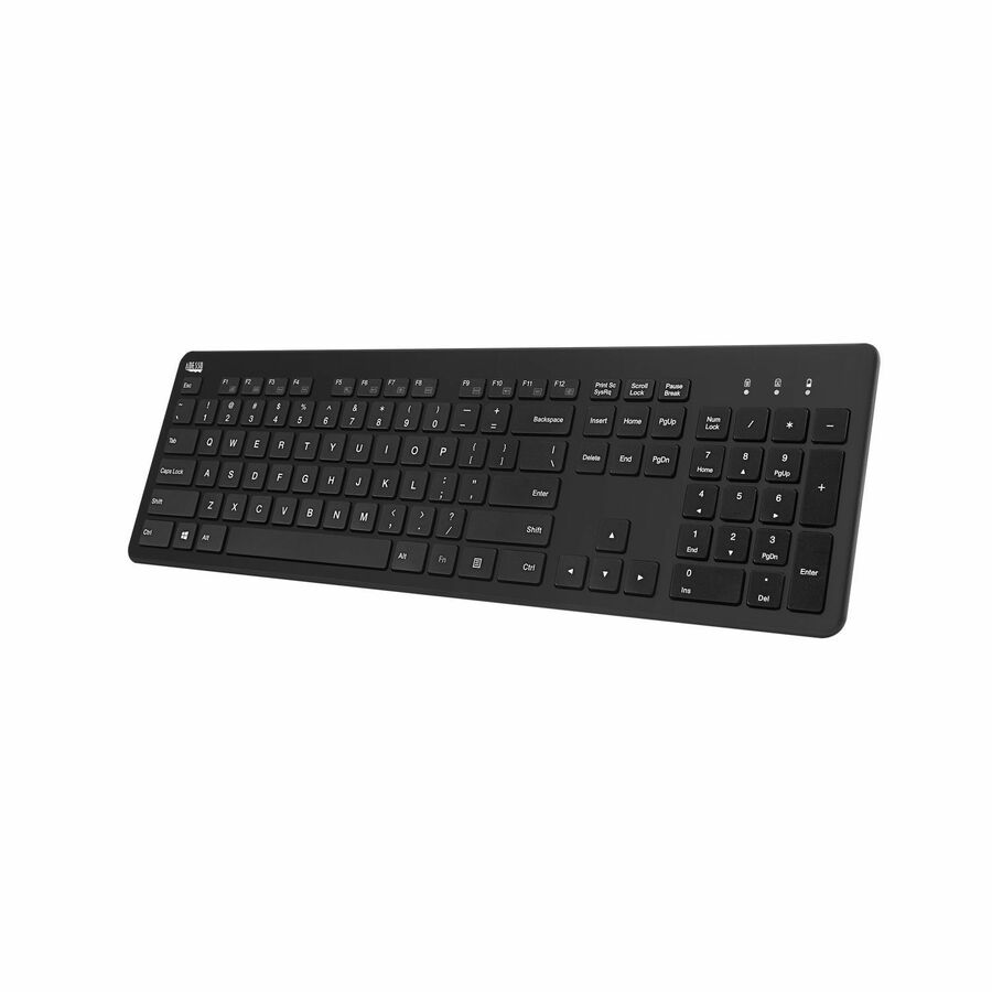Adesso 2.4Ghz Wireless Scissor Switch Desktop Keyboard