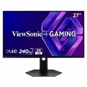 ViewSonic VX2738-2K-OLED 27 Inch 1440p Gaming Monitor, OLED Display with 240Hz and 0.03ms for Smooth Gameplay, FreeSync Premium, Eye Care Technology, Advanced Ergonomics, HDMI, and DisplayPort