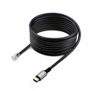 StarTech USB-C to RJ9 Adapter for Office Phone Handset or Wired/Wireless Headset, Use Landline Hardware, 6ft (1.8m), Laptop/Desktop