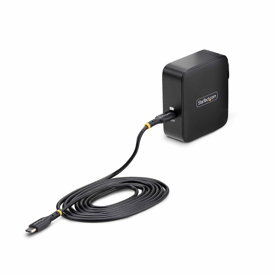 StarTech 140W USB-C Wall Charger, USB-IF Certified, PD 3.1 Portable GaN Charging Power Adapter, 6ft/1.8m USB-C to USB-C Cable