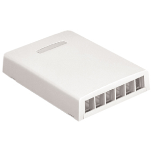 Panduit NetKey 6 Sockets Surface Mounting Box