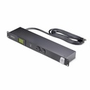 StarTech 8-Outlet Horizontal Rack Mount PDU, 1U Server Power Distribution Strip w/Surge Protector, 125V/15A, 8ft/2.4m Power Cord, TAA