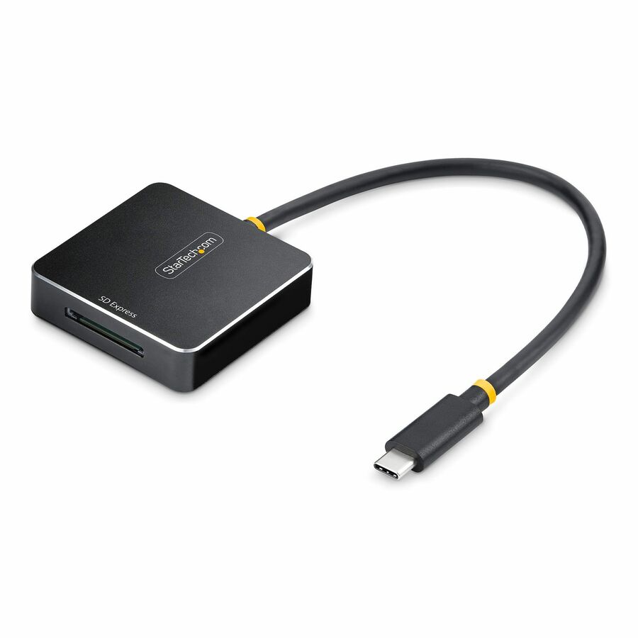 StarTech USB-C SD Express Card Reader, Portable USB 3.2 (10Gbps) Memory Card Reader, USB Type-C to Secure Digital 7.1 Adapter