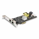 StarTech 2-Port 2.5Gbps PCI Express PoE Network Card, Dual Intel I225-V, PCIe 802.3af/at PoE+ Multi-Gigabit Ethernet NIC