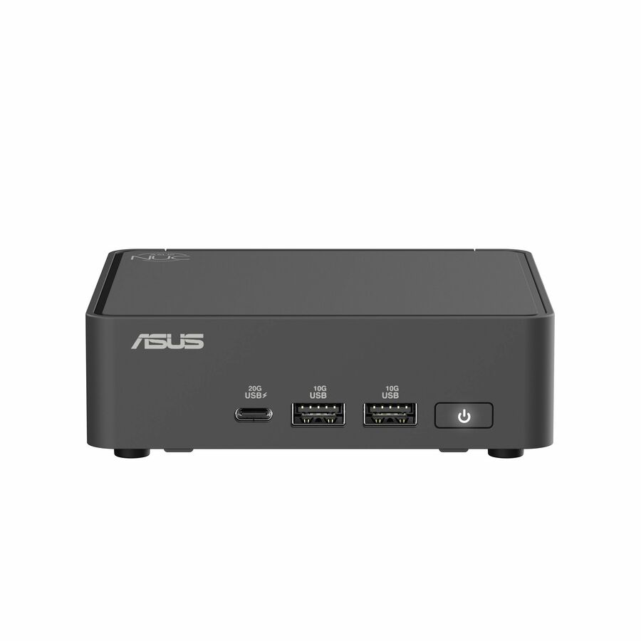 Asus NUC 15 Pro RNUC15CRKI3063CU Desktop Computer - Intel Core 3 Series 1 100U - 16 GB - 512 GB PCI Express NVMe 4.0 x4 SSD - Mini PC - Black