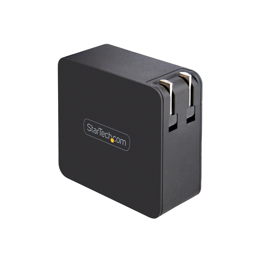 StarTech USB C Wall Charger, 60W PD with 6ft/2m Cable, Portable USB Type C Laptop Charger, Universal Adapter, USB IF/ETL Certified