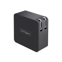 StarTech USB C Wall Charger, 60W PD with 6ft/2m Cable, Portable USB Type C Laptop Charger, Universal Adapter, USB IF/ETL Certified