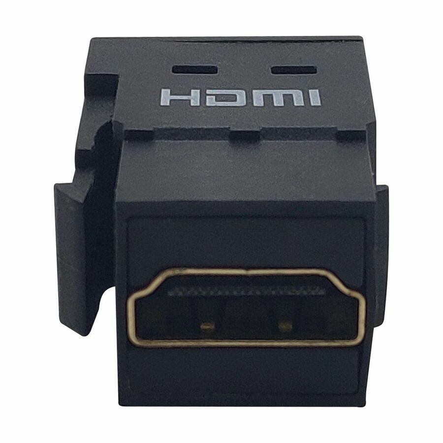Eaton Tripp Lite Series HDMI Keystone/Panel-Mount Coupler (F/F) - 8K 60 Hz, Black, TAA