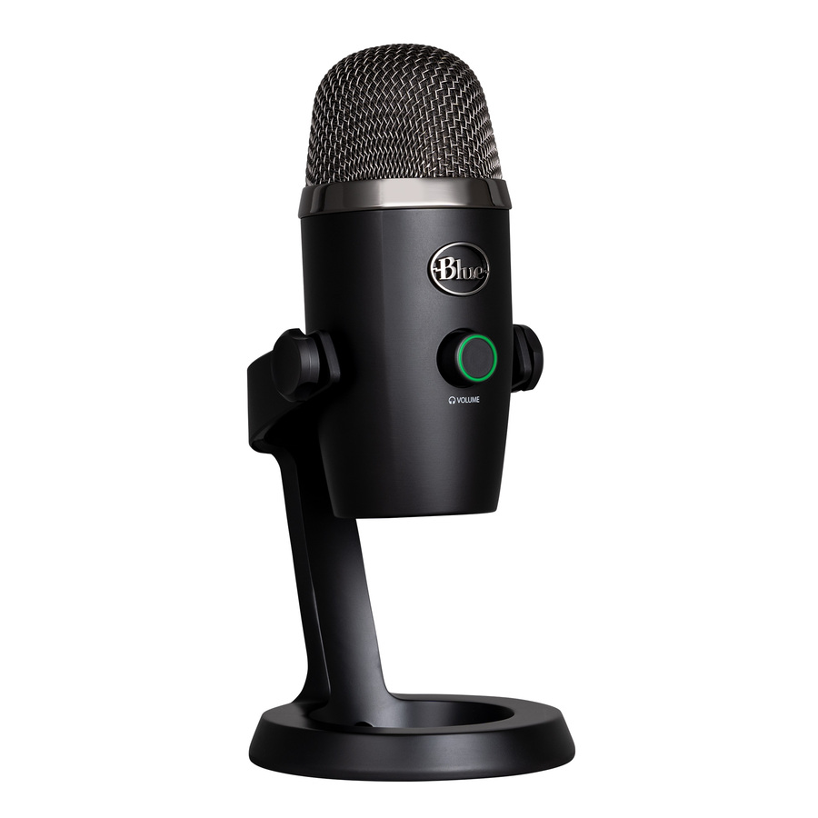 Logitech Yeti Nano Wired Condenser Microphone for Podcasting, Conferencing - Black