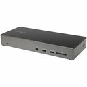 StarTech USB C Dock, Triple 4K Monitor USB-C Docking Station with DP 1.4 & DSC, 2x DisplayPort & 1x HDMI, 100W PD, 6x USB (2x 10Gbps)