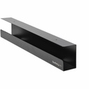 StarTech Under Desk Cable Management Tray, Cable Tray Organizer/Manager, Desk/Table Mount, Cord/Power Strip Holder, 23-1/2"L x 4-1/2"D