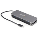 StarTech 4 Port USB C Hub - 4x USB-A - 5Gbps USB 3.0 Type-C Hub (USB 3.2/3.2 Gen 1) - Bus Powered - 11" Long Cable w/ Cable Management