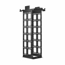 Eaton Tripp Lite Series SmartRack 45U Heavy-Duty 2-Post Open Frame Rack, 24-Inch Deep