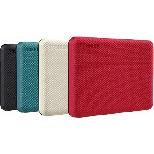 Toshiba Canvio Advance HDTCA10XG3AA 1 TB Portable Hard Drive - External - Green