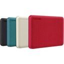 Toshiba Canvio Advance HDTCA10XG3AA 1 TB Portable Hard Drive - External - Green