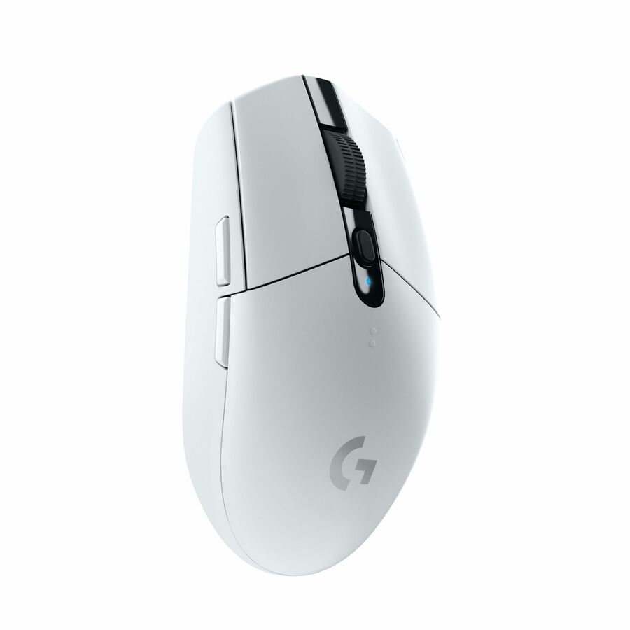 Logitech G305 LIGHTSPEED Wireless Gaming Mouse, HERO Sensor, 12,000 DPI, 6 Programmable Buttons, White