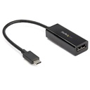 StarTech 8K USB C to DisplayPort Adapter - USB Type C to DP 1.4 Alt Mode Video Converter - 8K/5K/4K HBR3 USB C to DisplayPort Monitor